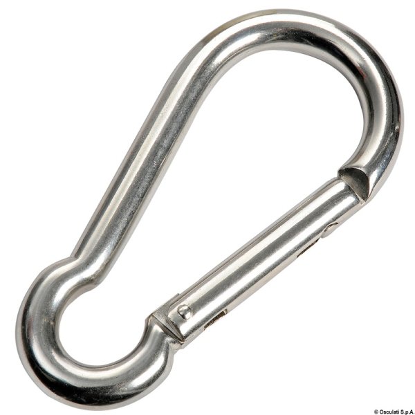 Moschettone inox senza sporgenza 6 mm - 09.190.06